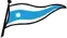 Yacht club burgee